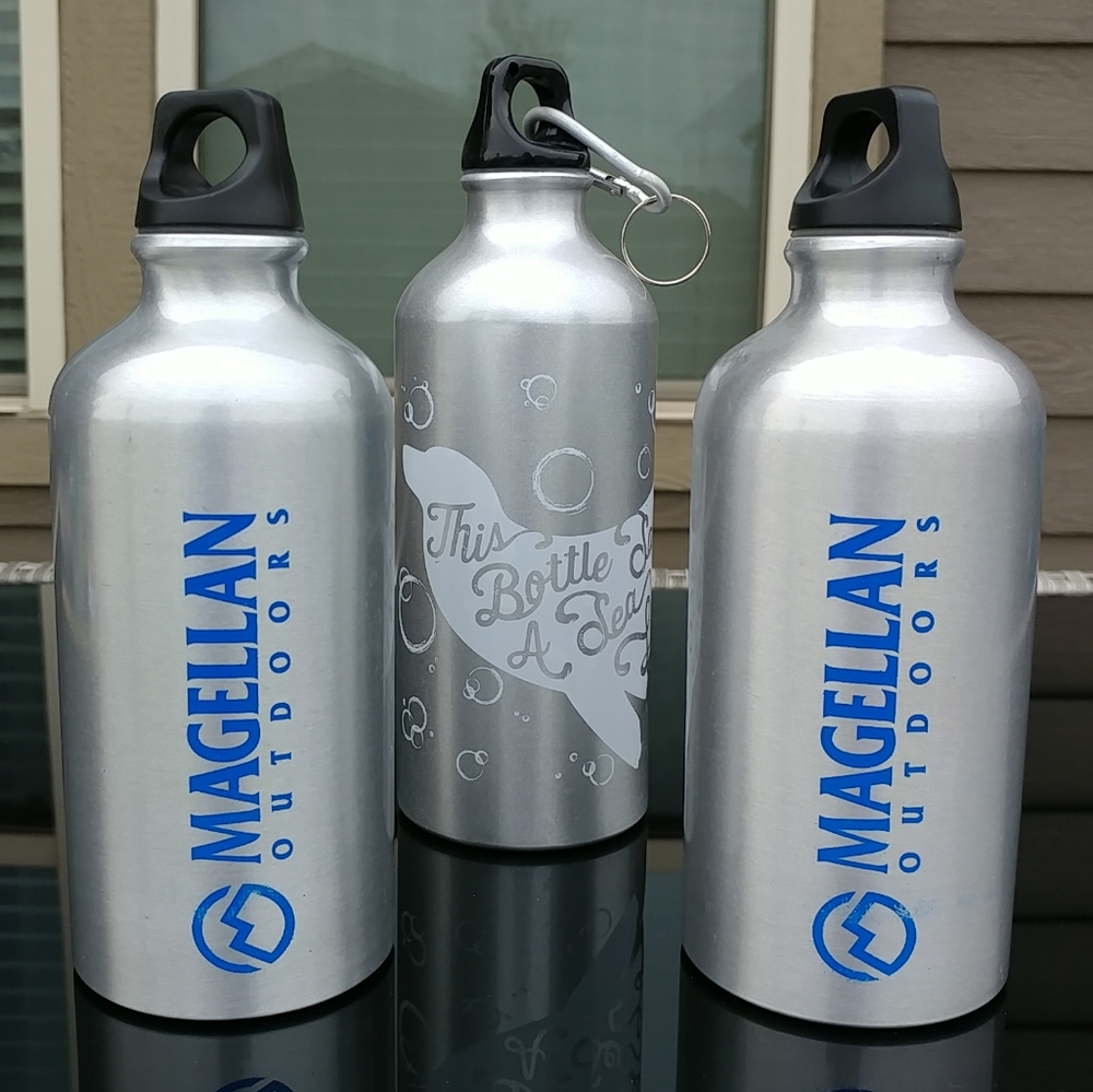 3pc Stainless Steel Water Bottles Magellan Outdoors
